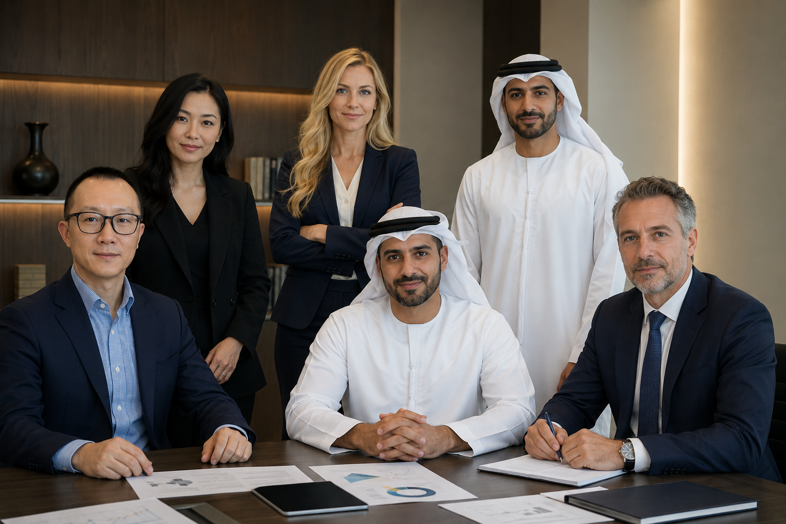 PowerMach team meeting in Dubai